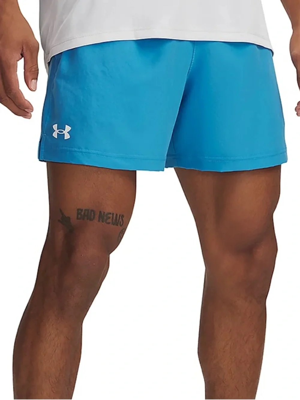 3/$25 ✨ Under Armour Men’s Tech 7” SpeedPocket Lined Shorts Blue Small